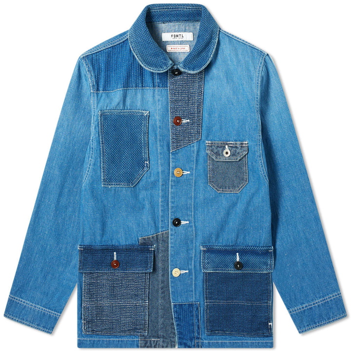 Photo: FDMTL Patchwork Coverall Jacket Two Year Wash