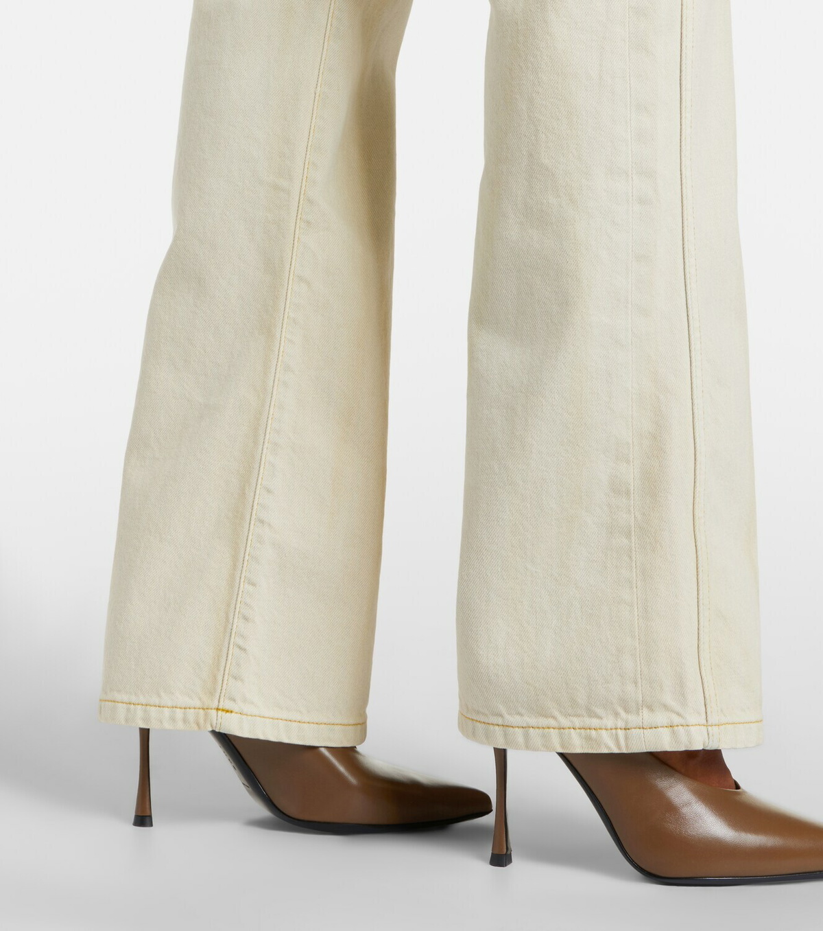 Balmain Faded bootcut jeans
