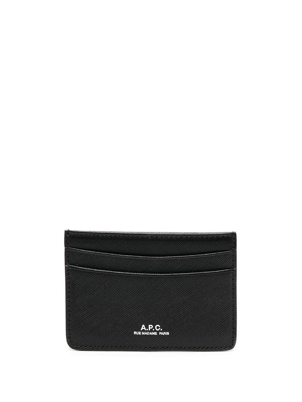Photo: A.P.C. - André Leather Credit Card Case