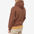 Jungles Jungles Men's Slow Down Embroidered Hoody in Brown