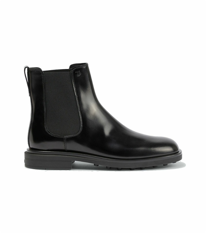 Photo: Tod's - Leather Chelsea boots