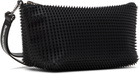 Alexander Wang Black Heiress Wristlet Zip Pouch