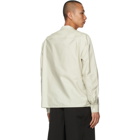 Lemaire Green Wrapover Shirt
