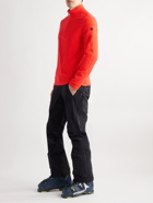 Bogner - Harrison Slim-Fit Fleece Half-Zip Ski Base Layer - Red