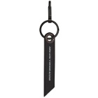 Maison Margiela Black and White Logo Keychain