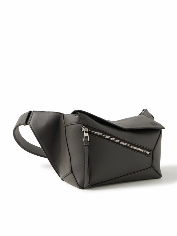 Photo: LOEWE - Puzzle Edge Small Leather Belt Bag