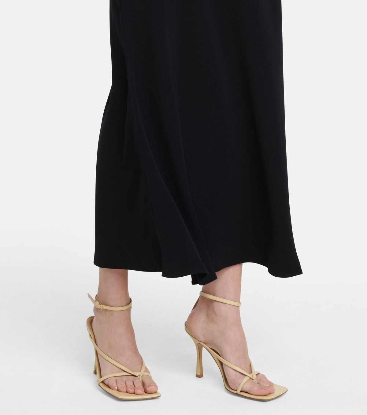 Deveaux New York Elle high rise midi skirt Deveaux New York