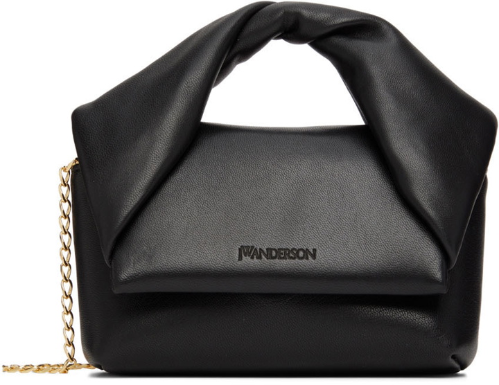 Photo: JW Anderson Black Silicone Strap Nano Twister Shoulder Bag