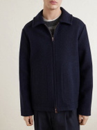 Private White V.C. - The Civvy Merino Wool and Cashmere-Blend Jacket - Blue