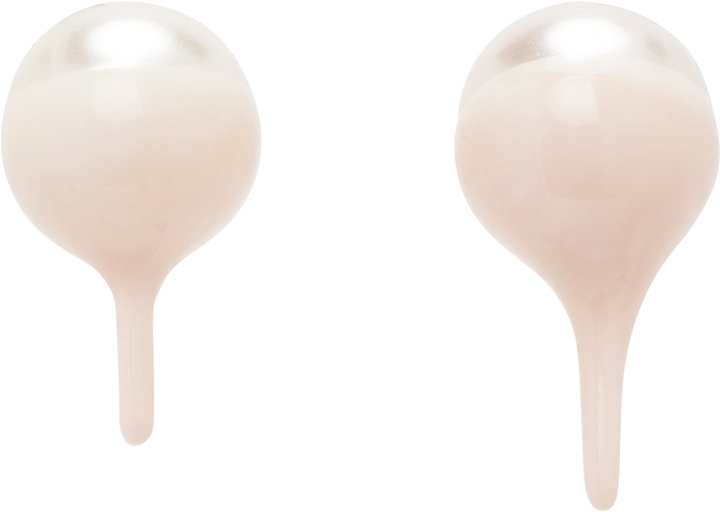 Photo: Ottolinger Dipped Pearl Stud Earrings