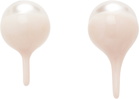 Ottolinger Dipped Pearl Stud Earrings