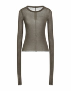 Rick Owens Womens T-shirt Dark in Green