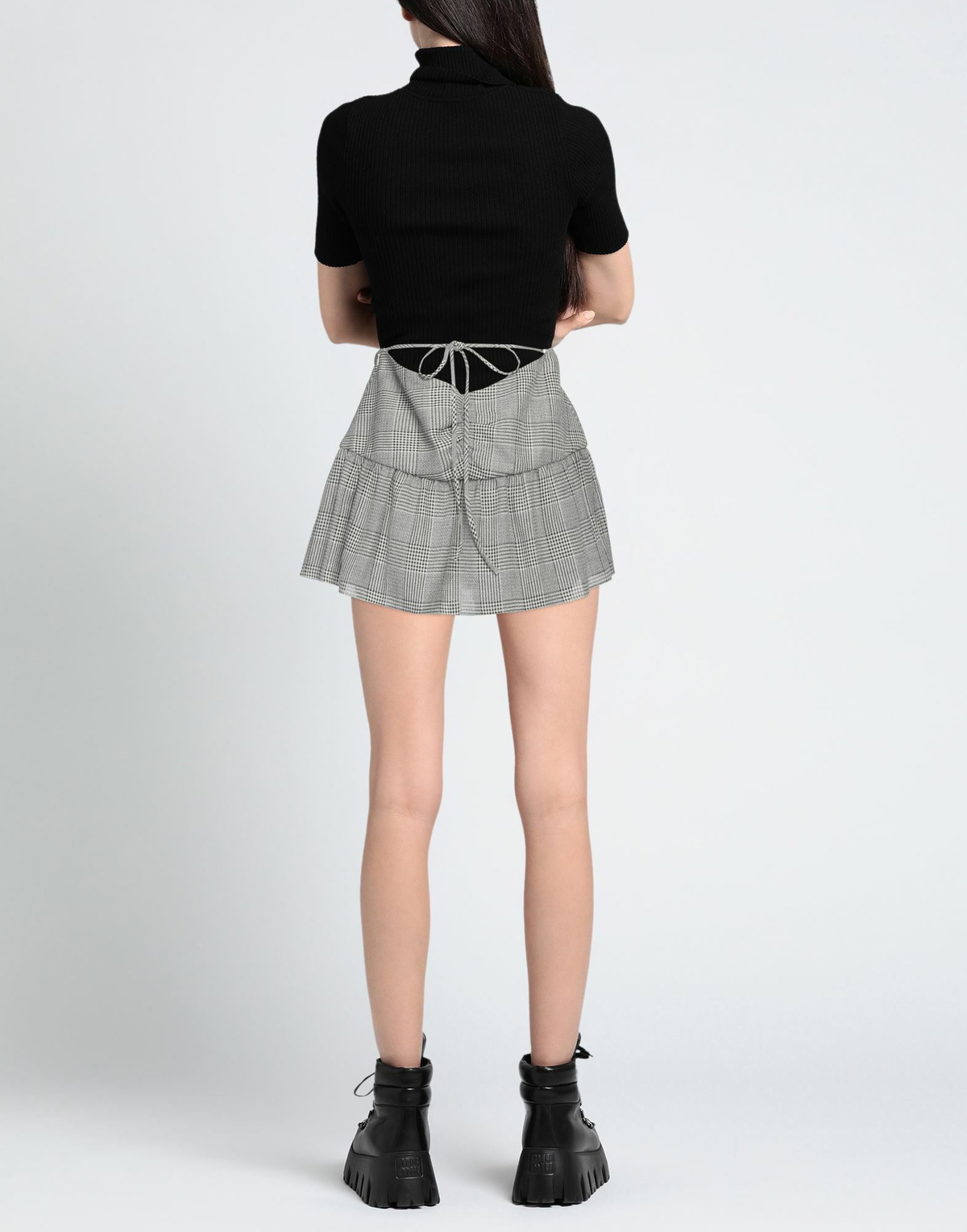 Alessandra Rich Womens Mini skirt in Black
