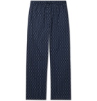 DEREK ROSE - Printed Cotton-Voile Pyjama Trousers - Blue