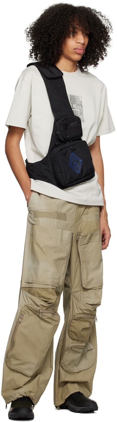 A-COLD-WALL* Black Vertex Messenger Bag