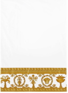 Versace White 'I Love Baroque' Bedding Set, Queen