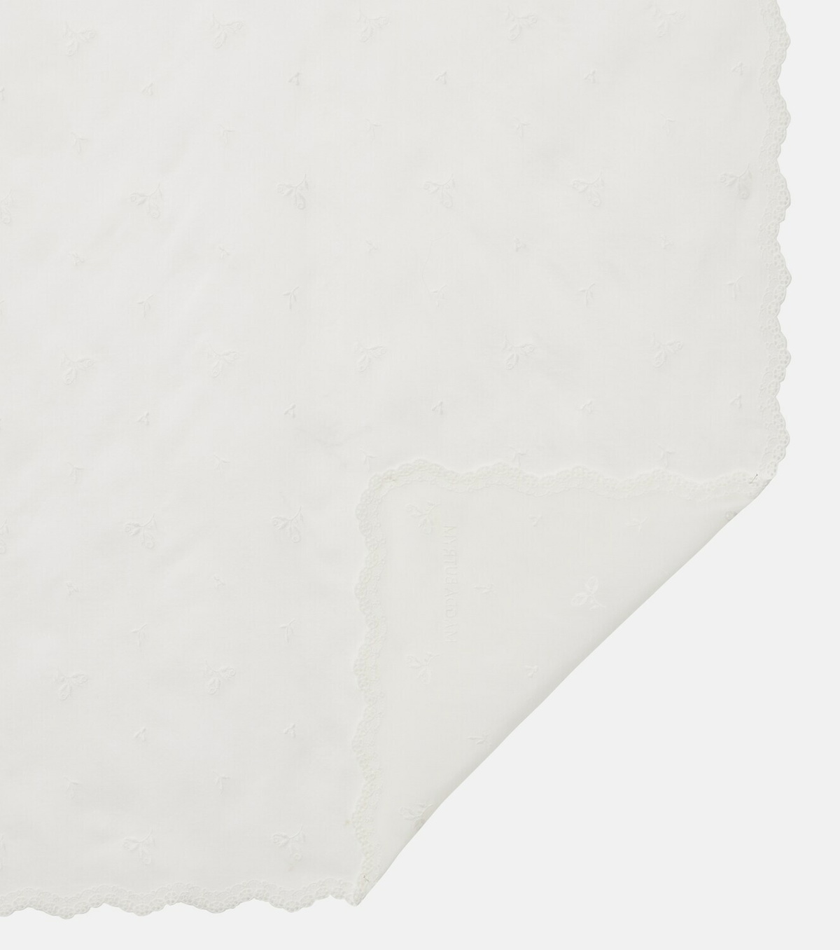 Magda Butrym Embroidered silk, wool and cotton-blend scarf