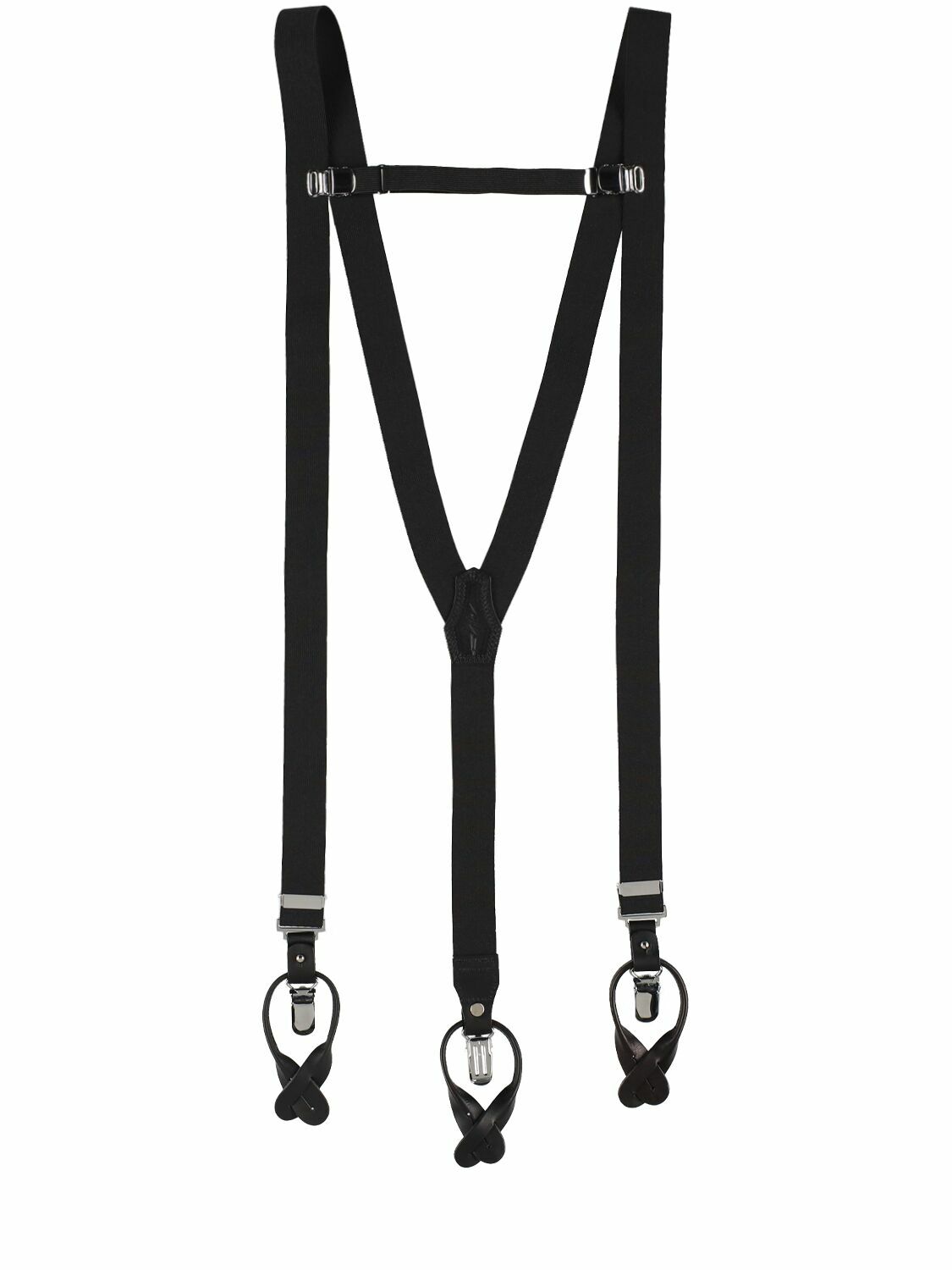 ヨウジヤマモト　サスペンダー　2way GABARDINE 2WAY SUSPENDER SKIRT(S Black): Yohji Yamamoto｜THE