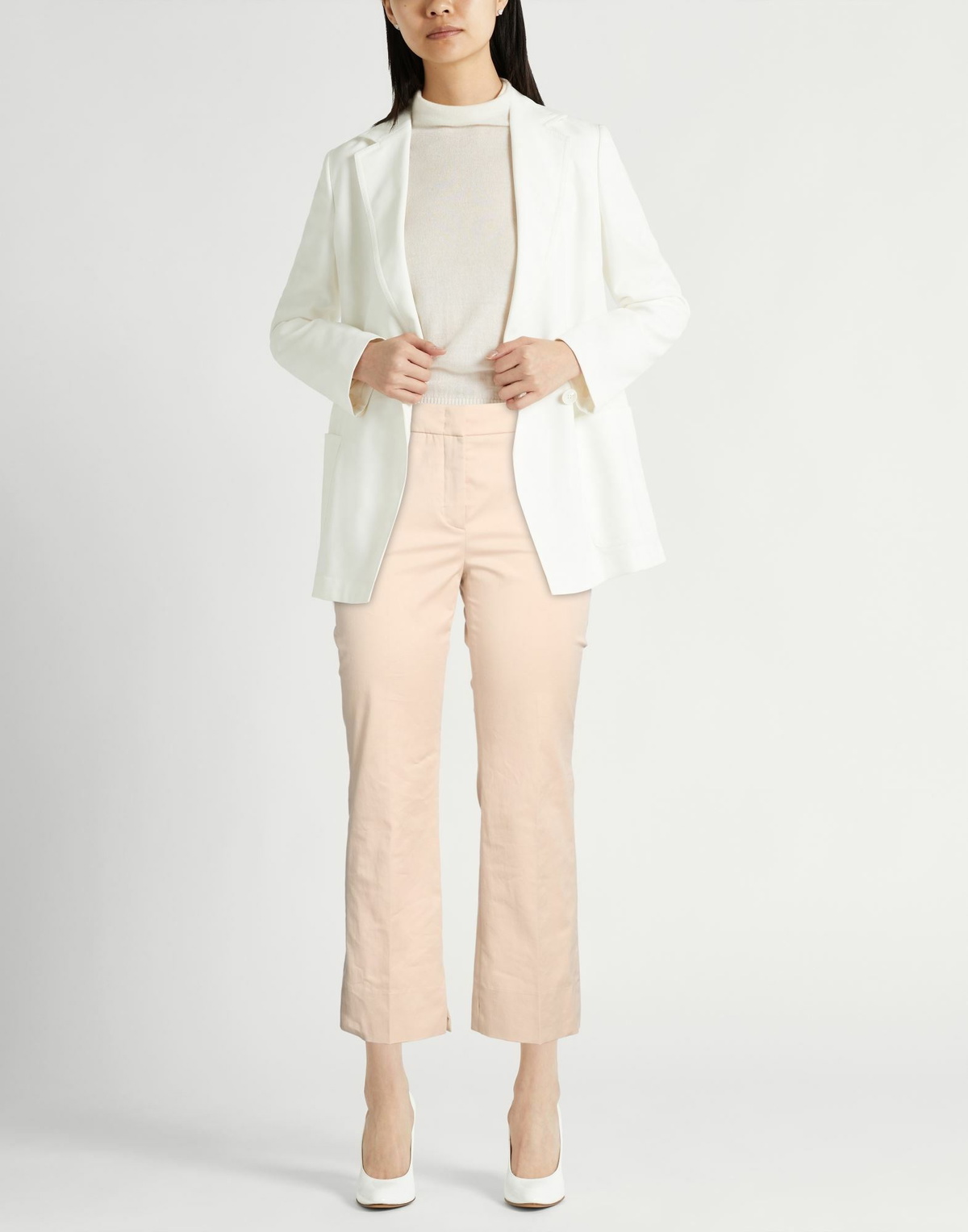 Peserico Womens Pants Cream