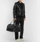 Valentino - Logo Webbing-Trimmed Nylon Duffle Bag - Men - Black