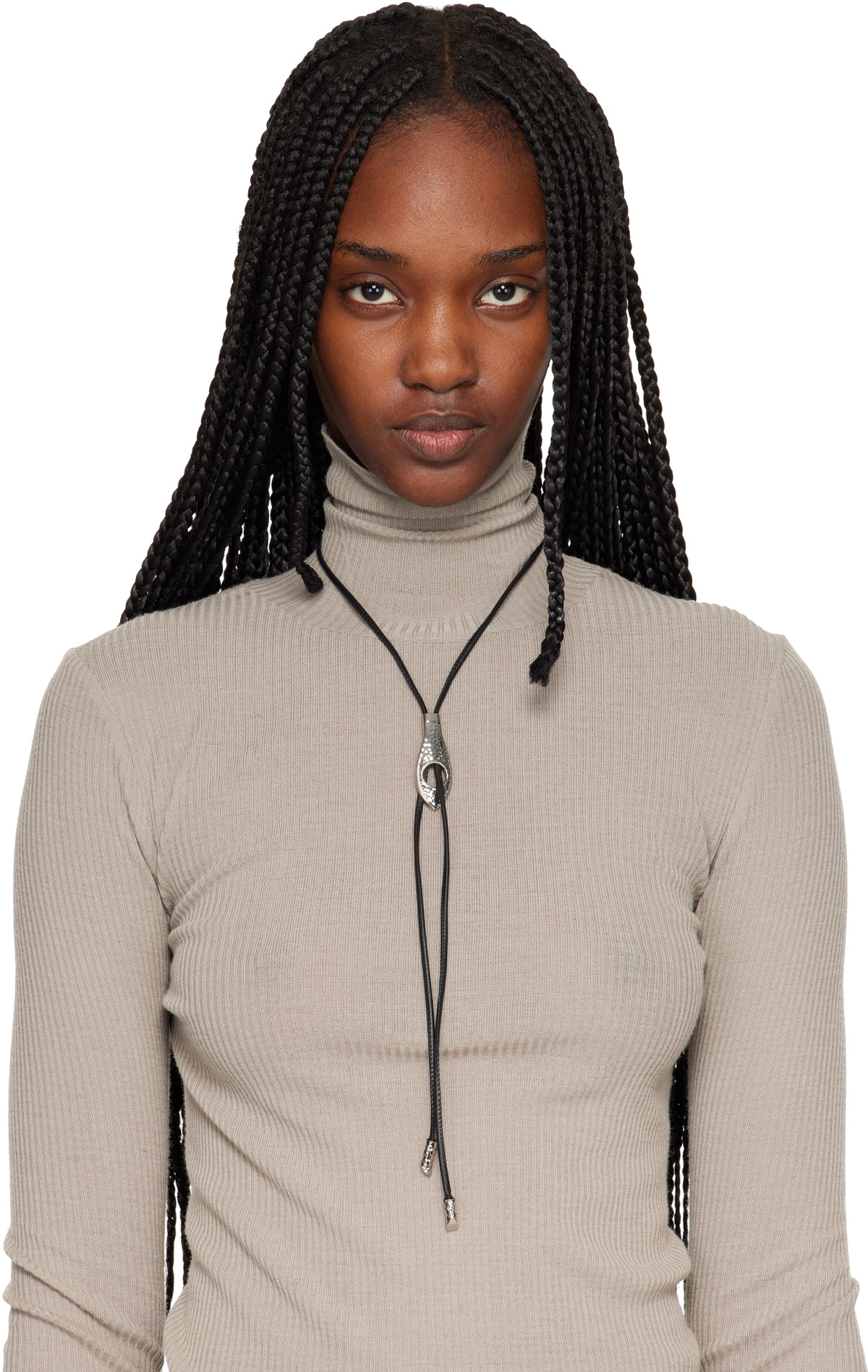 LEMAIRE Snake Bolo Tie Necklace