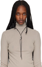 LEMAIRE Snake Bolo Tie Necklace