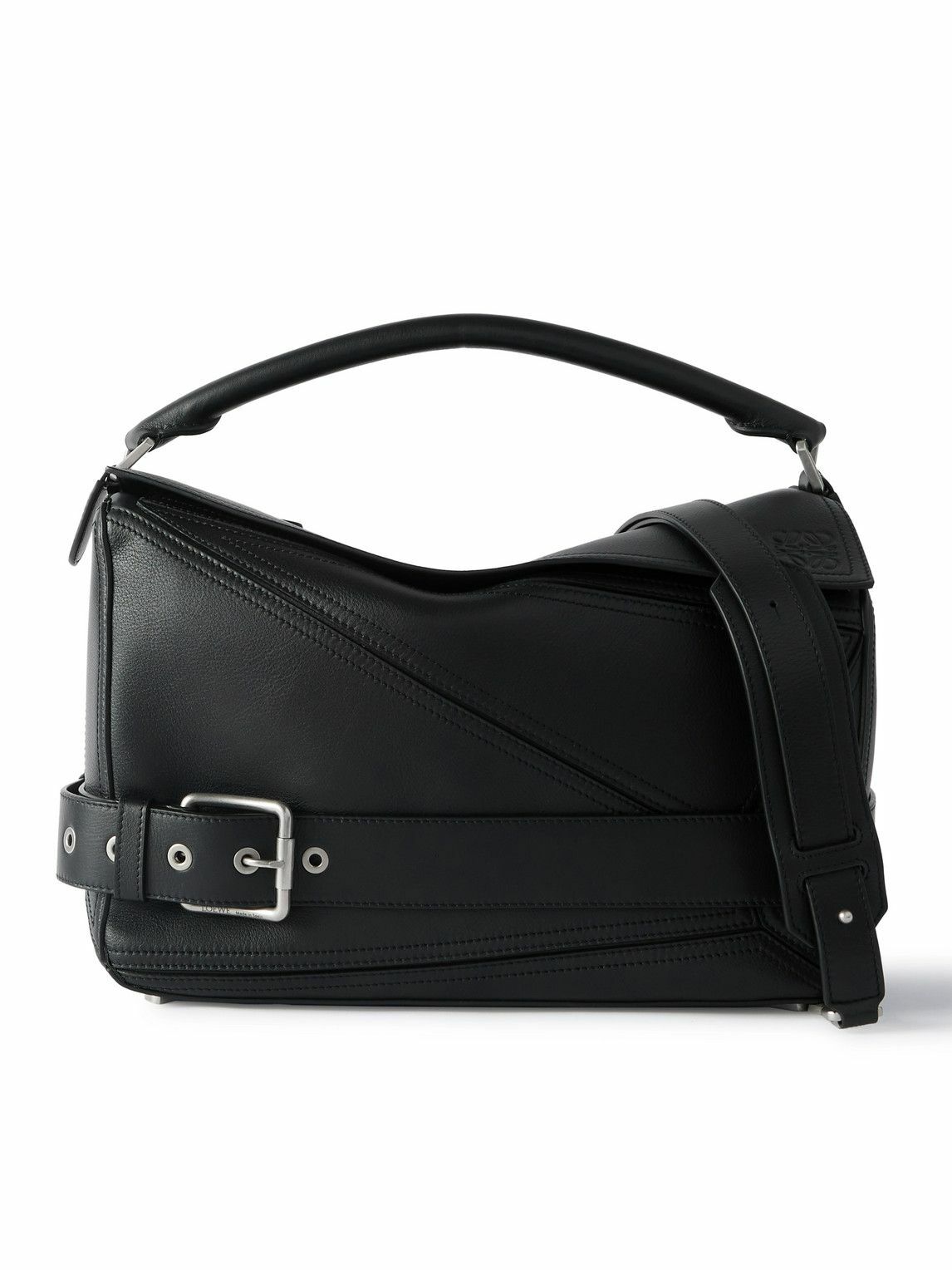 存在感絶大【LOEWE】ミニロゴ-デボスレザーメッセンジャーバッグ 存在感絶大【LOEWE】ミニロゴ-デボスレザーメッセンジャーバッグ