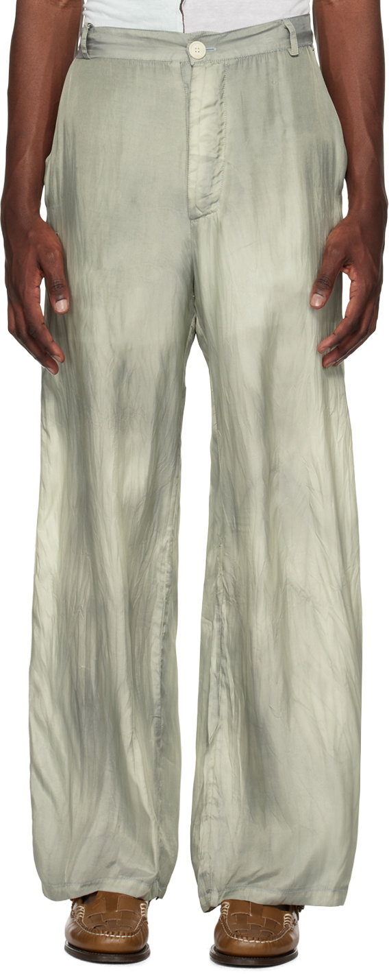 Edward Cuming SSENSE Exclusive Gray Trousers