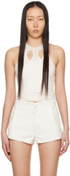 Dion Lee Off-White Mobius Loop Tank Top