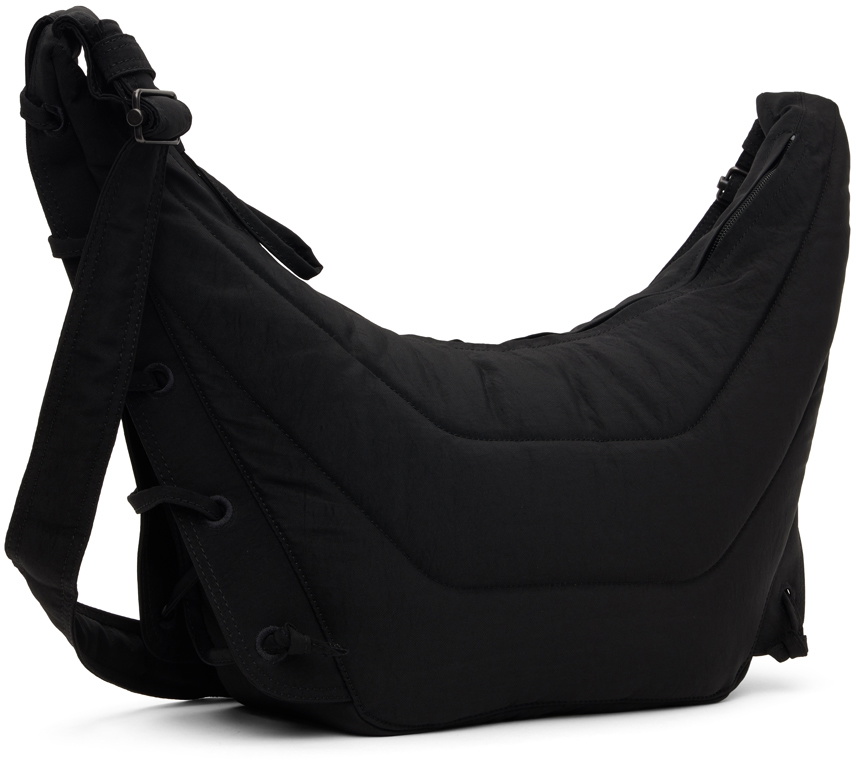 バッグ LEMAIRE Medium Soft Game Bag BLACK LEMAIRE Black Medium Soft Game Bag Lemaire