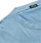 Kiton - Slim-Fit Cotton T-Shirt - Blue