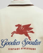 Goodies Sportive 550G PEGASUS BUTTER CREWNECK Beige Mens Sweatshirt
