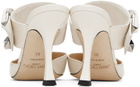 Jimmy Choo Off-White Magie Heels