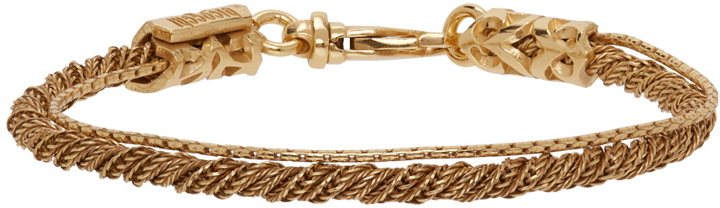 Photo: Emanuele Bicocchi SSENSE Exclusive Gold Rope Bracelet