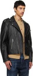 Deadwood Black Banks Leather Jacket