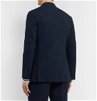 Freemans Sporting Club - Navy Slim-Fit Cotton-Seersucker Suit Jacket - Navy