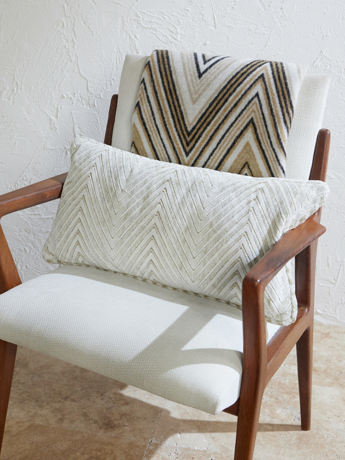 Missoni Home - Ziggy Striped Velvet Cushion