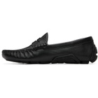 Polo Ralph Lauren Black Anders Leather Driver Loafers