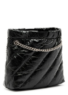 Balenciaga Crush XS Quilted Leather Tote - Black - One Size