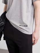 Gallery Dept. - Logo-Appliqué Cotton-Jersey T-Shirt - Gray