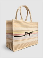 MSGM Medium Canvas Tote Bag