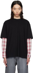 AFTER PRAY Black Layered Long Sleeve T-Shirt