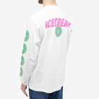 ICECREAM Men's Long Sleeve Skate T-Shirt in White