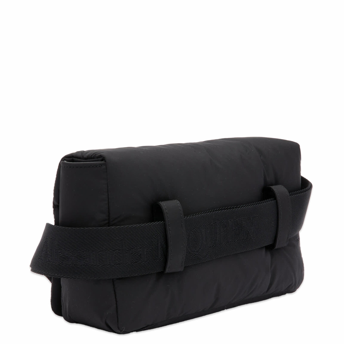 Alexander McQueen Men's New Knuckle Waist Bag in Black Alexander