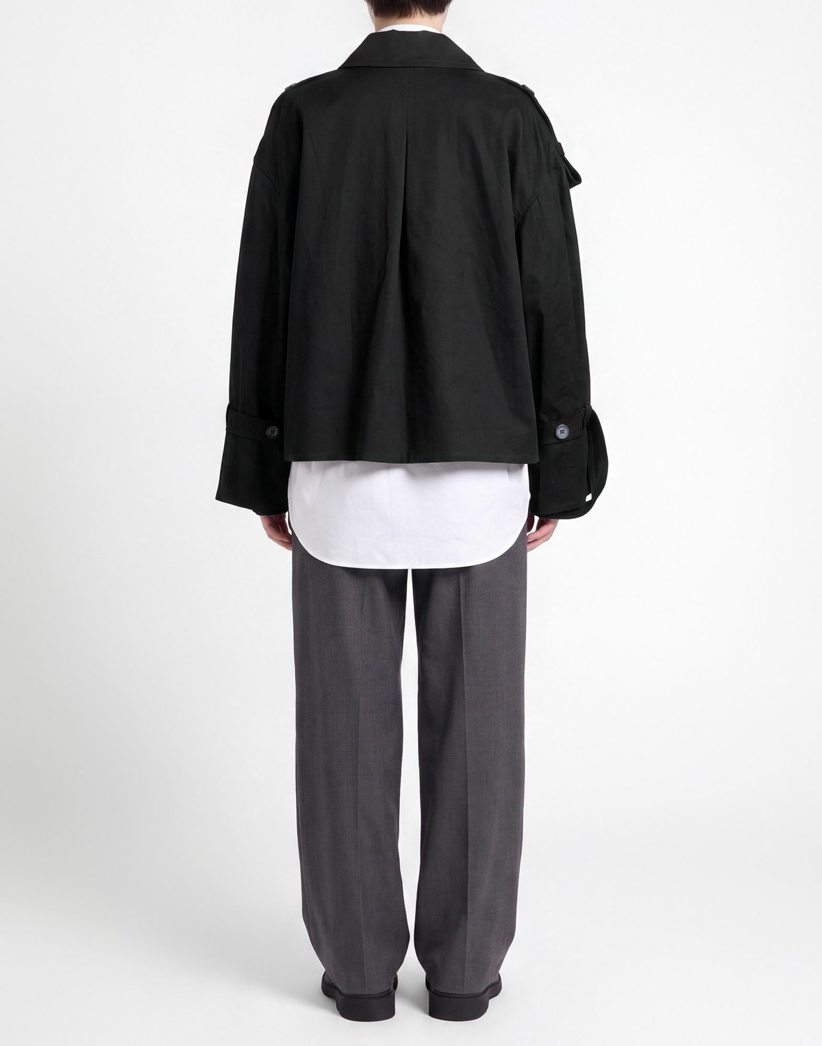 By Malene Birger Womens Overcoat & Trench Coat in Black