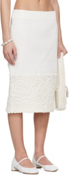 SUPER YAYA SSENSE Exclusive Bridal Capsule Nadine Miniskirt