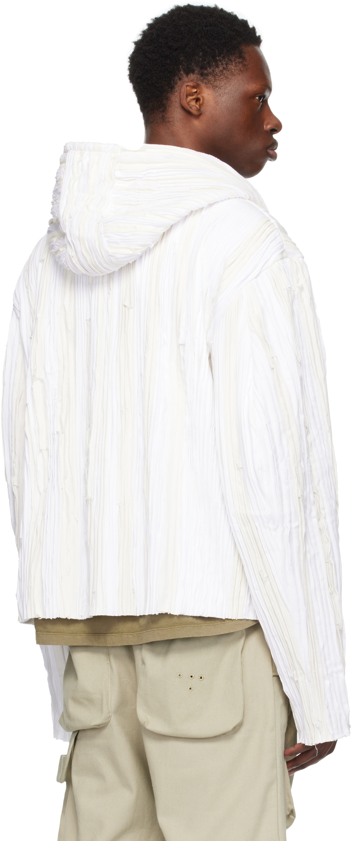 Tondolo Off-White Bark Hoodie