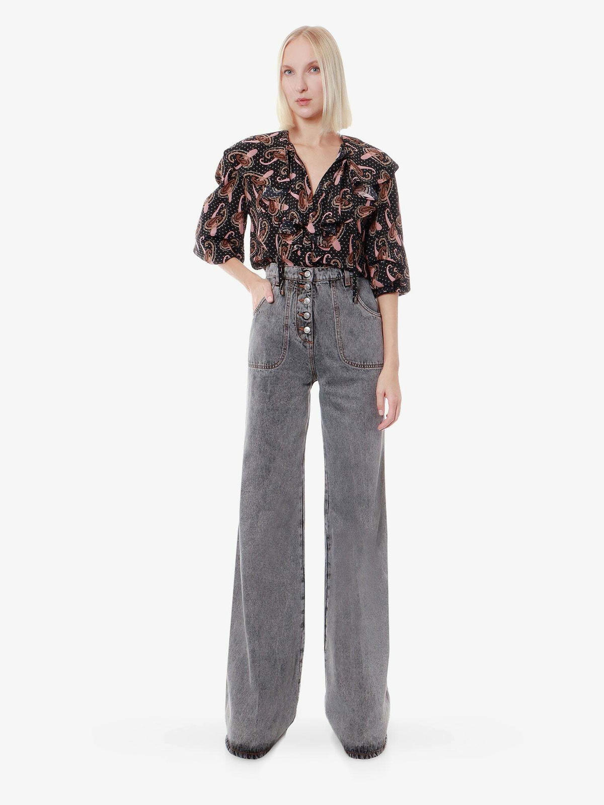 Etro - Woman - Grey - Blazer