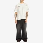 Wax London Men's Milton Embroidered T-Shirt in Ecru/Multi