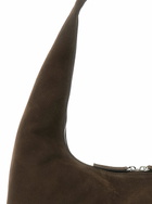 Marge Sherwood Btown Shoulder Bag With Logo Lettering On The Front And Fixed Shoulder Strap In Leather Woman
